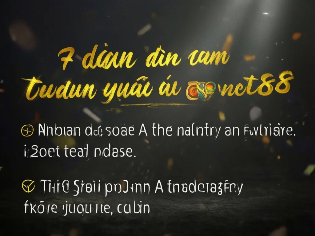 7 điều cần làm trong tuần đầu tại net88